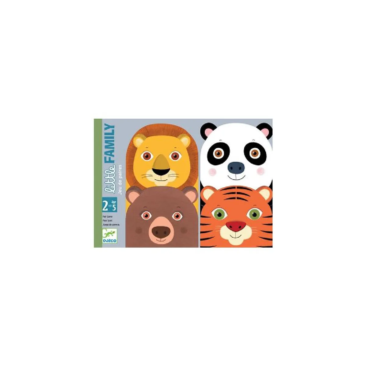 DJECO Jeu de cartes  Little Family