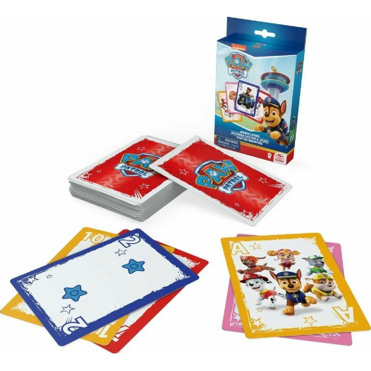 SPIN MASTER Paw Patrol Cartes Jumbo