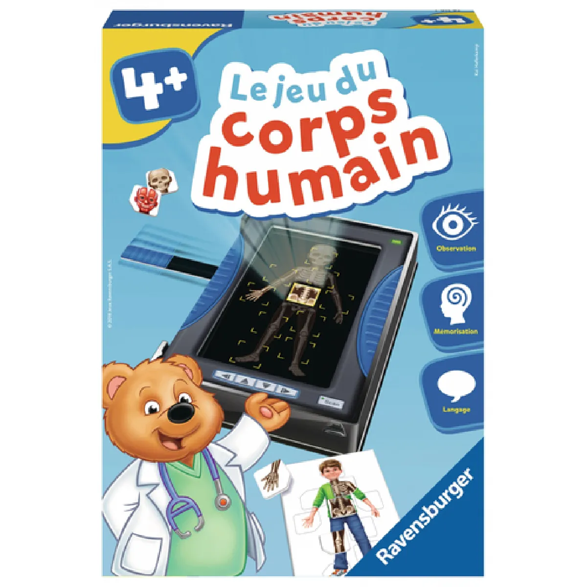 Le jeu du corps humain Ravensburger Jeux France - vue 2
