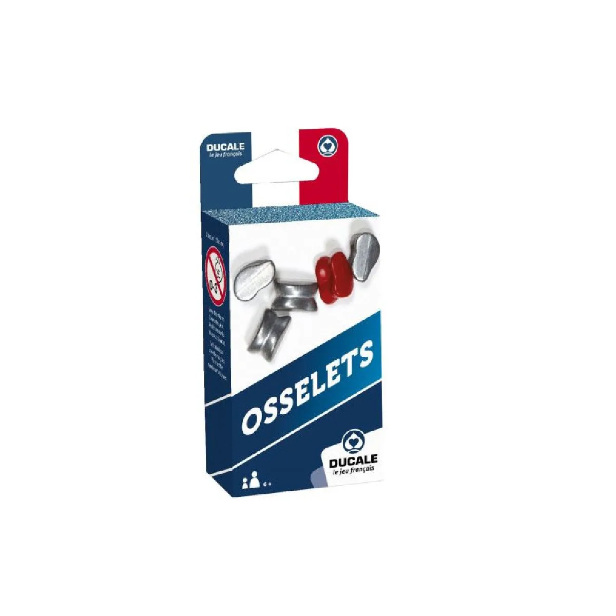 CARTAMUNDI  jeu d'osselets m&eacute;tal