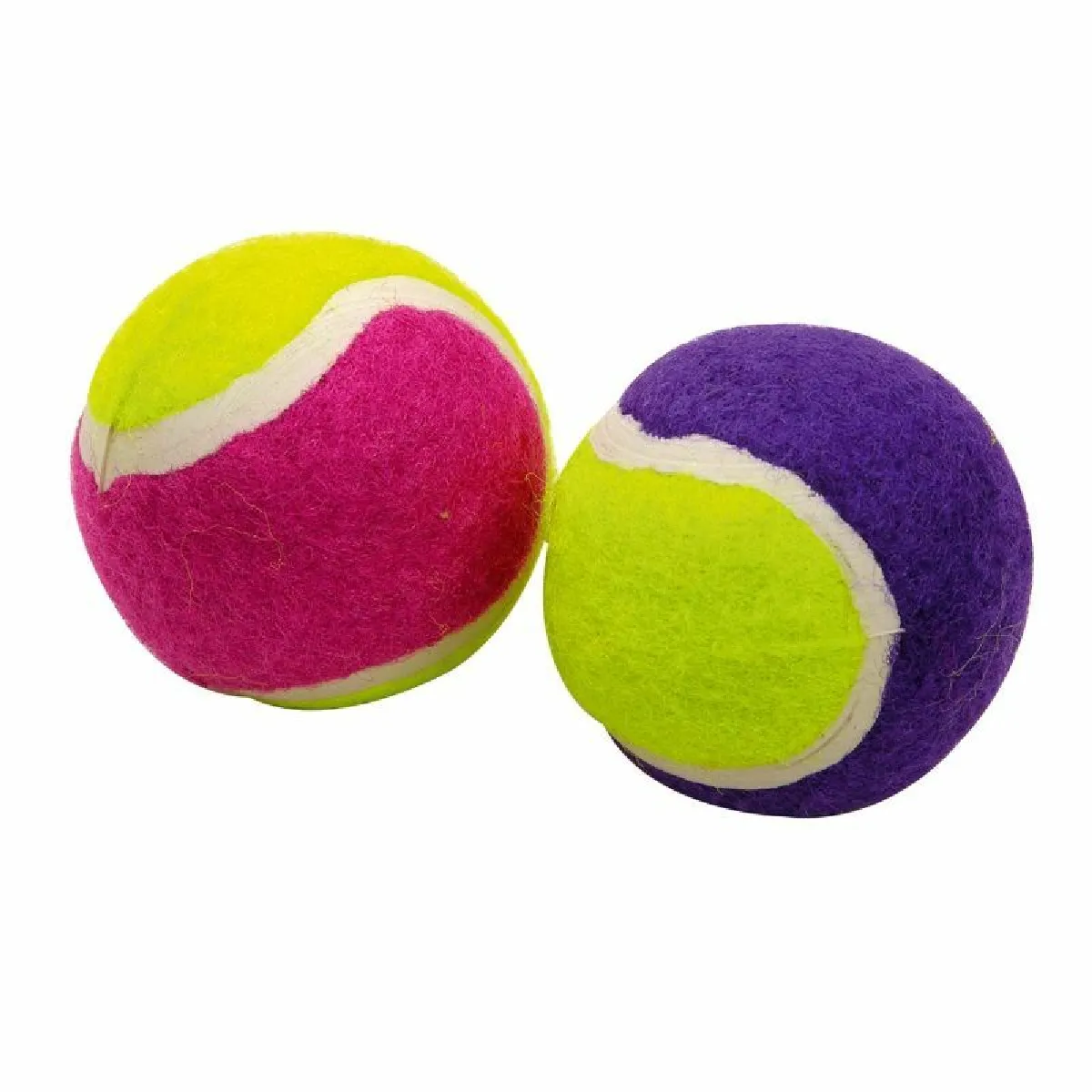 Meilleurs prix pour mini balles tennis pour chat en caoutchouc x2 ø4cm