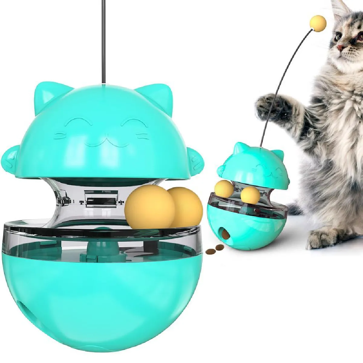 Meilleurs prix pour Jouet Tumbler Chat Aliments réglables
