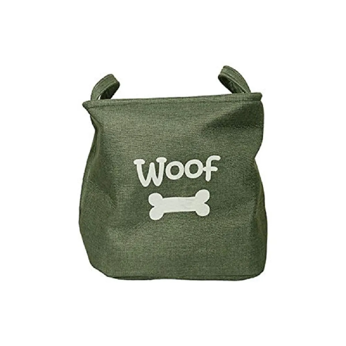 Meilleurs prix pour Rosewood Panier de Rangement Durable en Toile de Lin pour Jouets d?Animal pour Chien Vert 33 x 27 cm