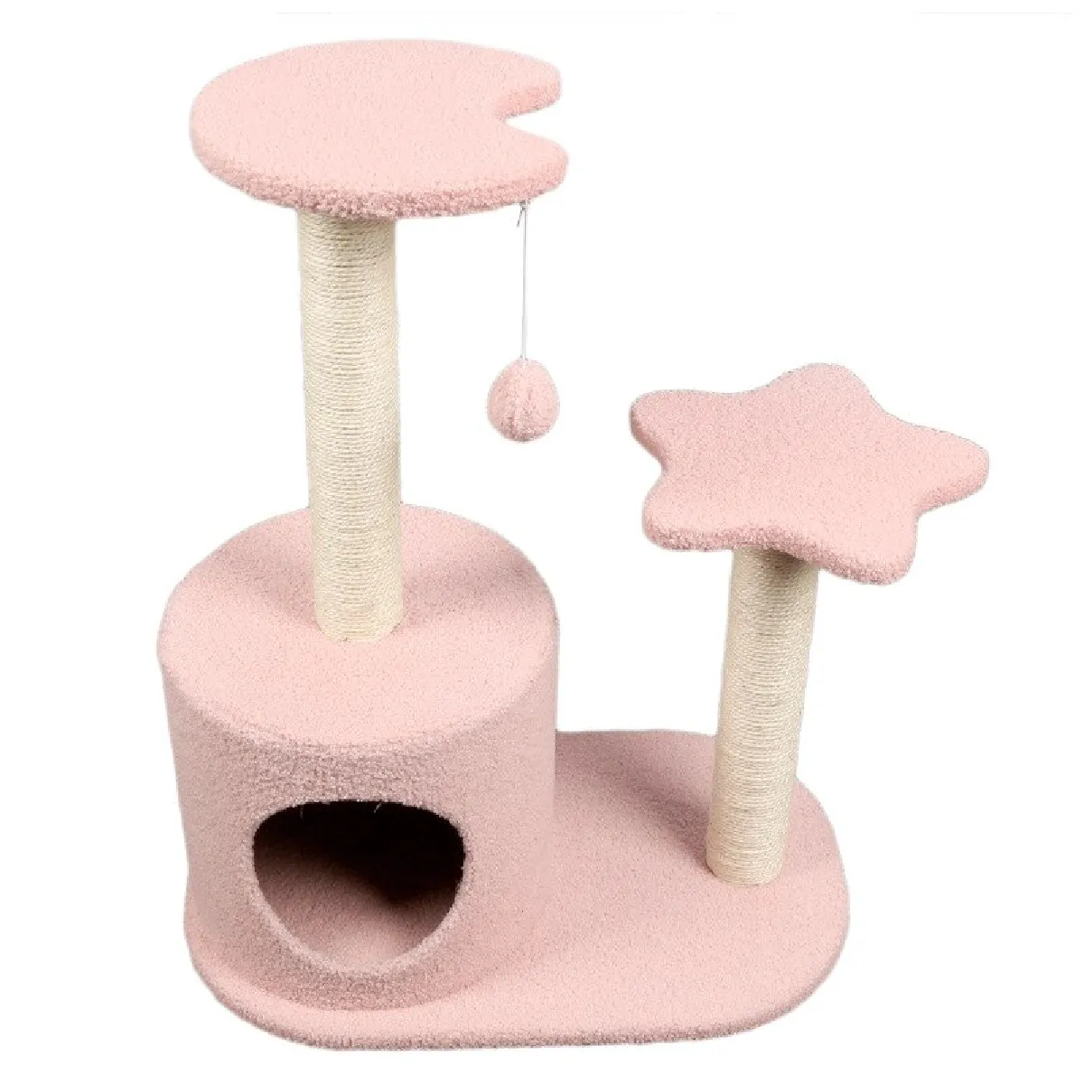 Meilleurs prix pour Cadre escalade pour chat - Rose