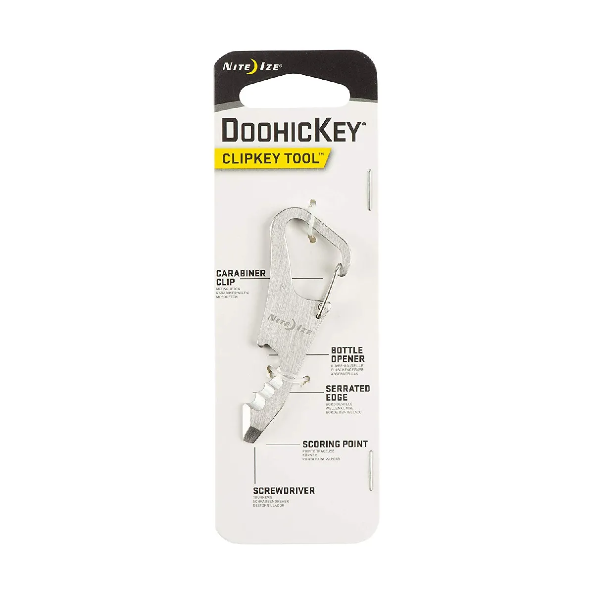 Meilleurs prix pour Nite IZE Doohickey Clipkey Mini Multi Tool