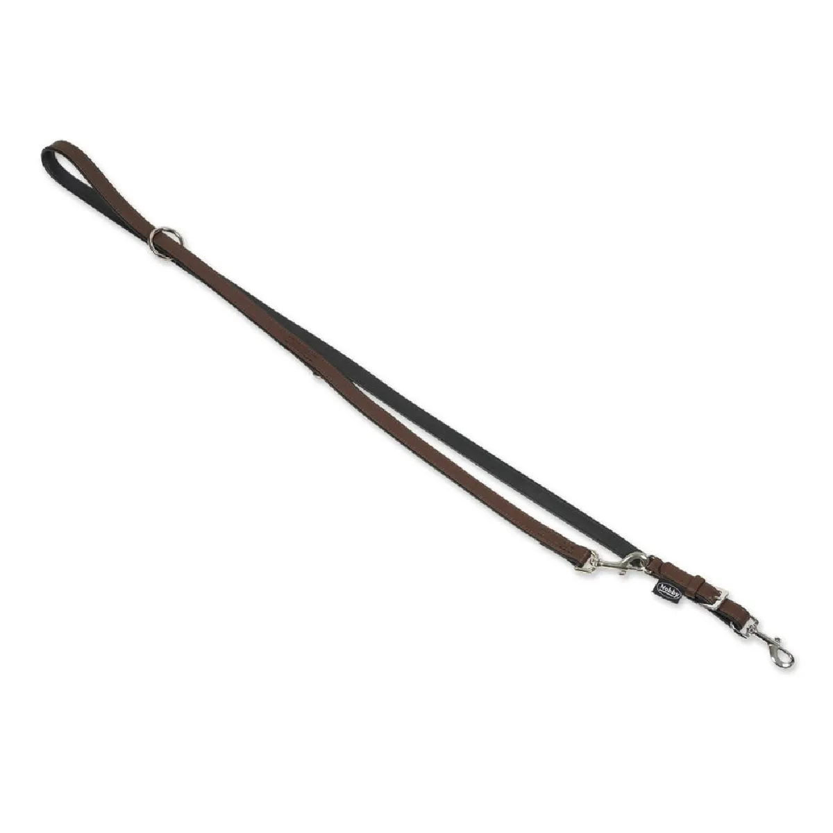 Meilleurs prix pour Laisse Multifonction Cuir Agneau Brun 200cmx18mm