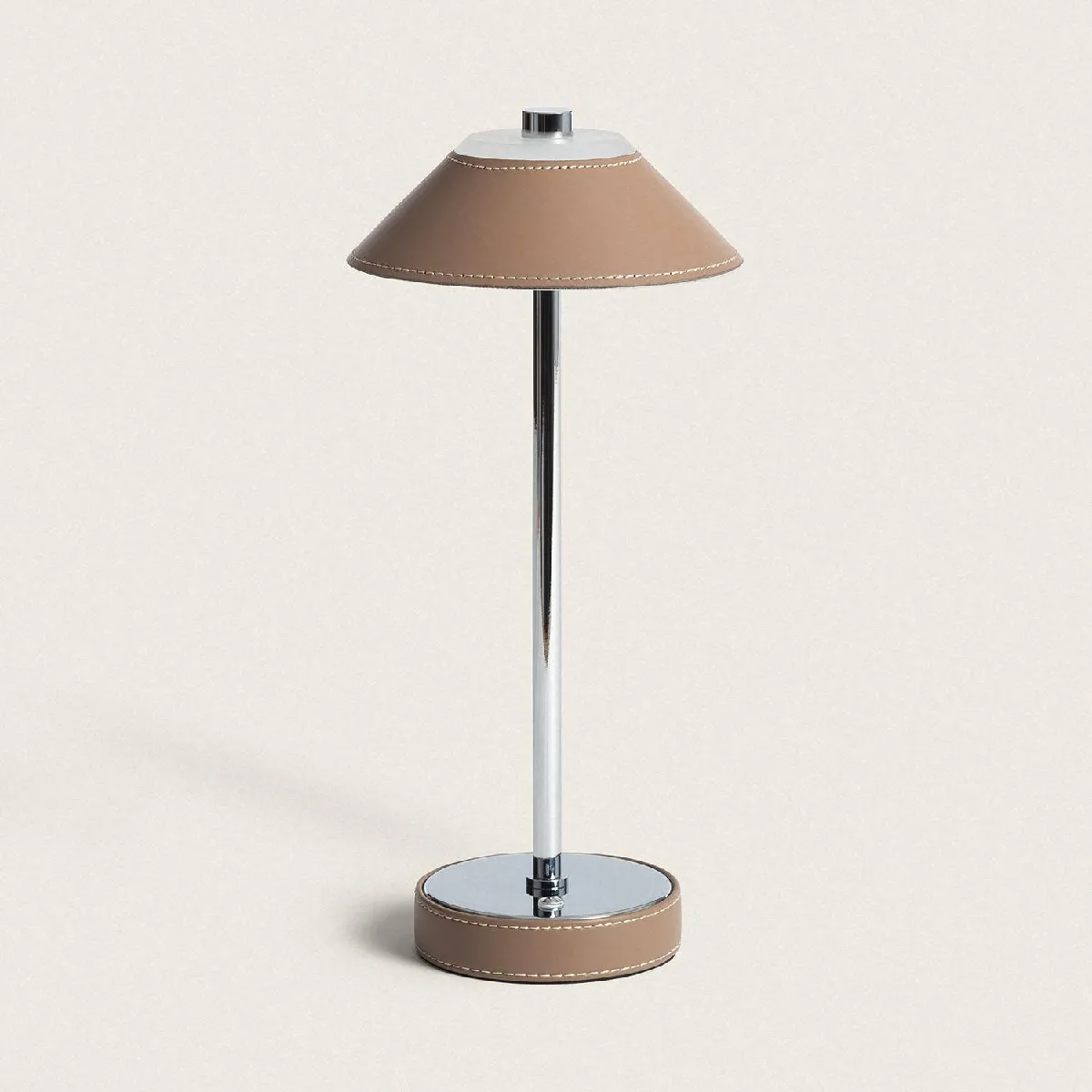 Ledkia Lampe à Poser LED Limer Brun Ledkia Lampe à Poser LED Limer Brun
