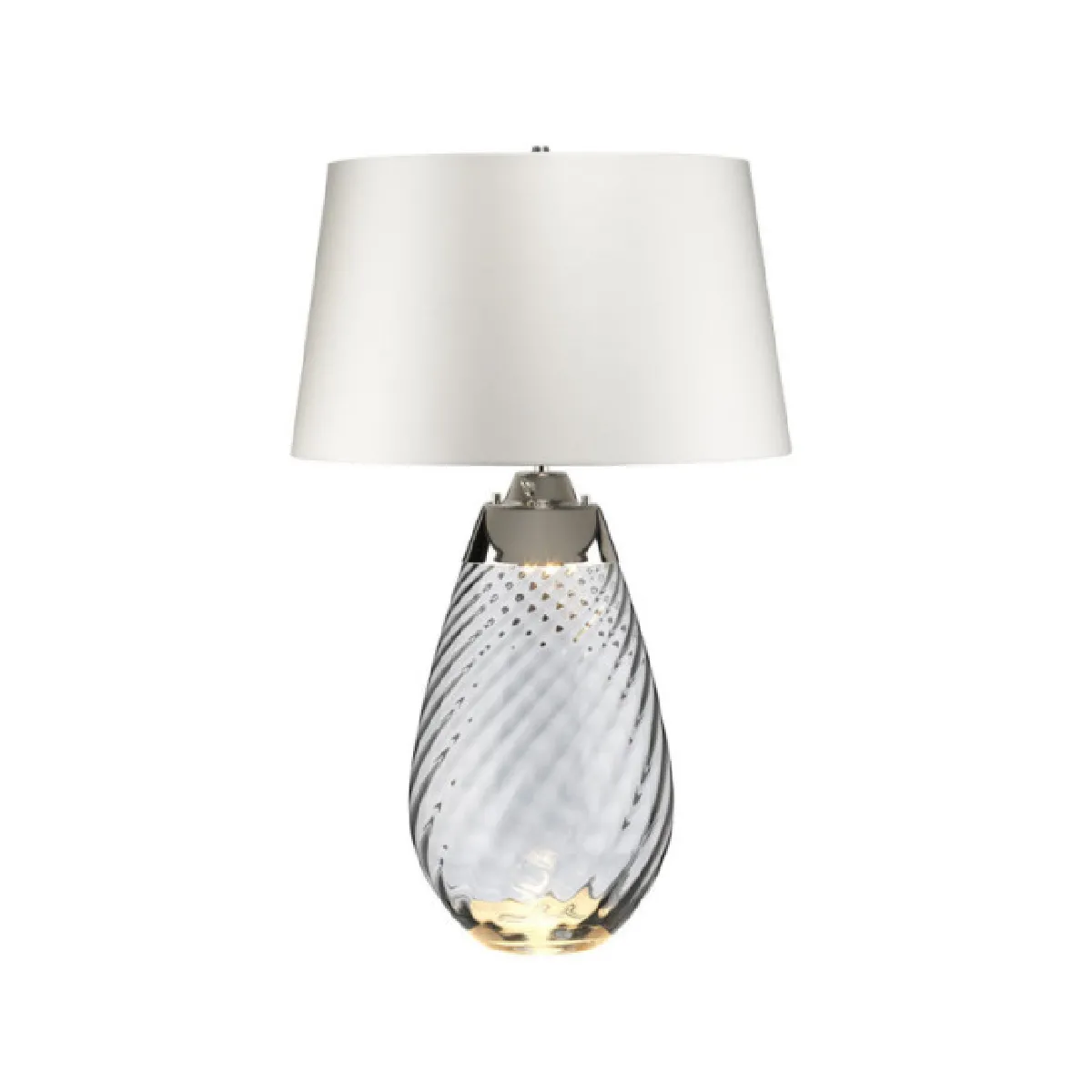 Elstead lighting Lampe à poser en verre - Blanc Elstead lighting Lampe à poser en verre - Blanc