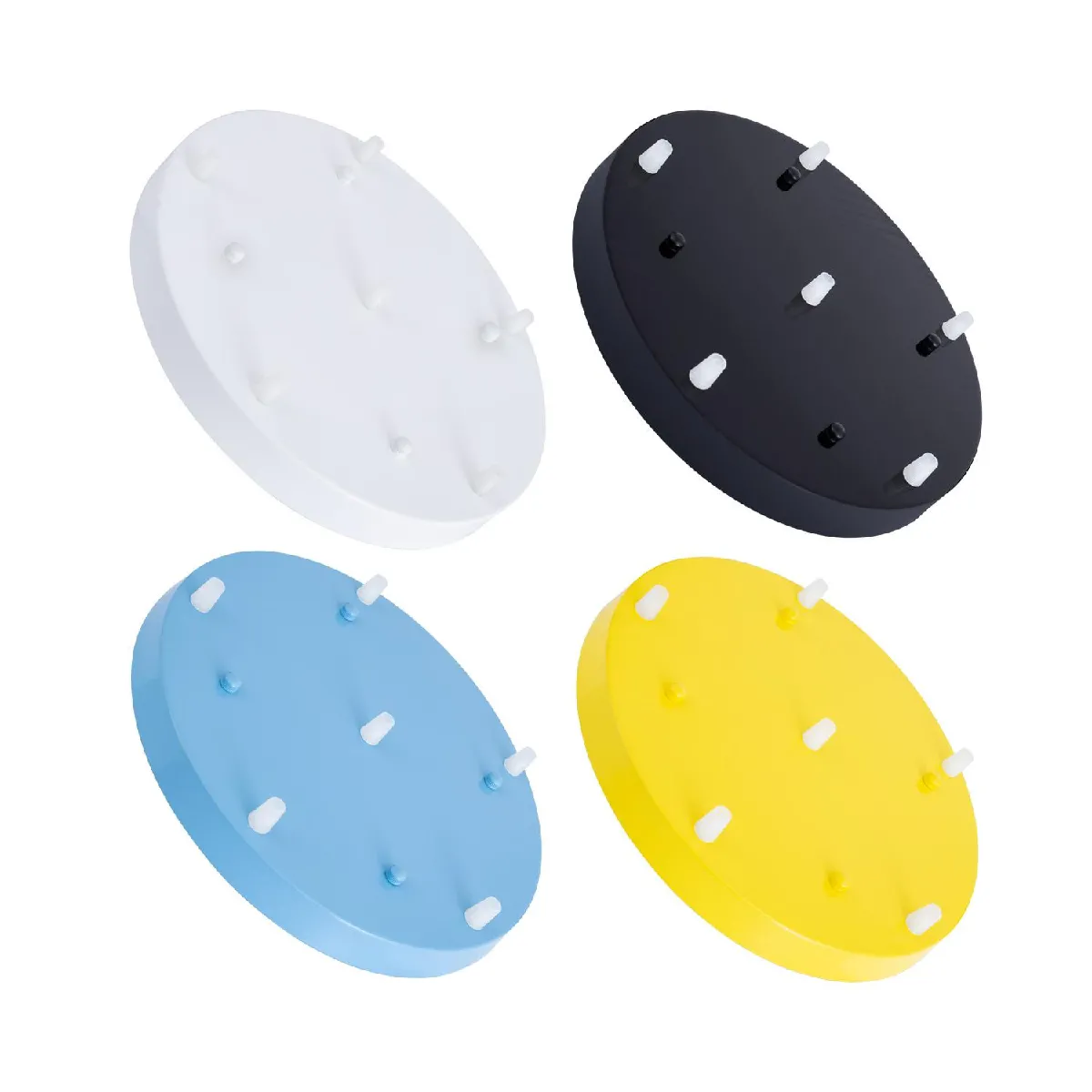Ledkia Rosace aluminium lampe - Jaune Ledkia Rosace aluminium lampe - Jaune