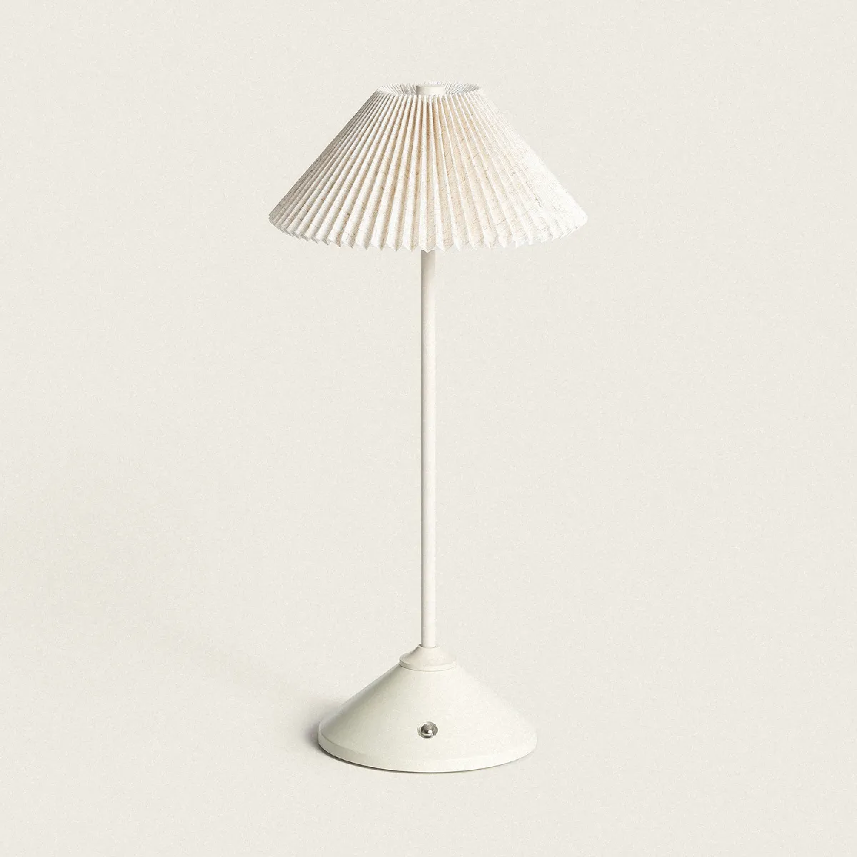 Ledkia Lampe à poser LED Denwa - Blanc Ledkia Lampe à poser LED Denwa - Blanc