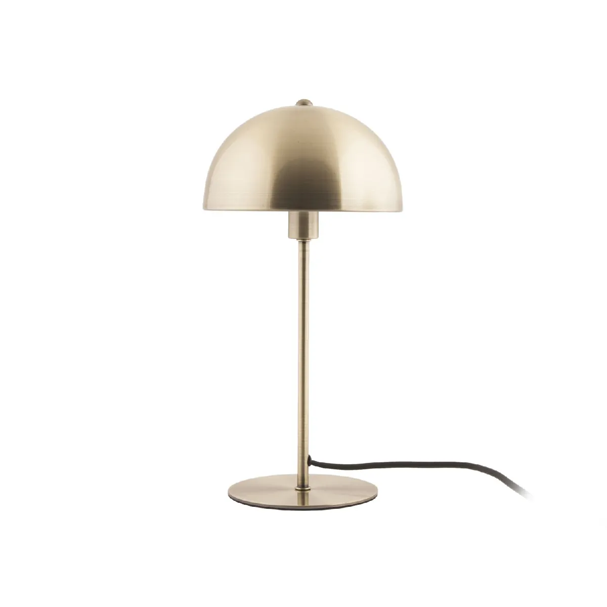 Lampe à poser design métal Bonnet - H. 39 cm - Doré