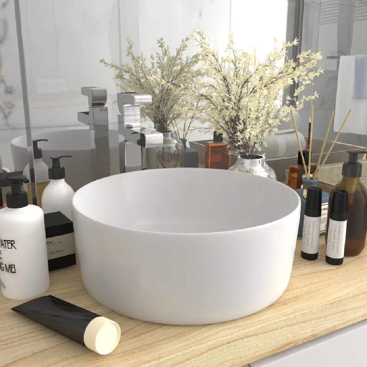 VidaXL Lavabo Rond 40 cm - vue 8