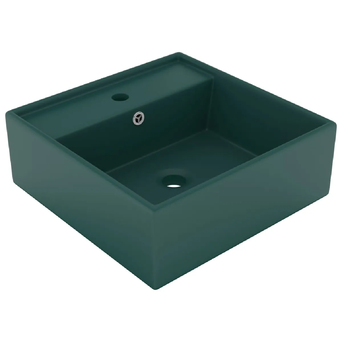 vidaXL Lavabo carré 41x41 cm