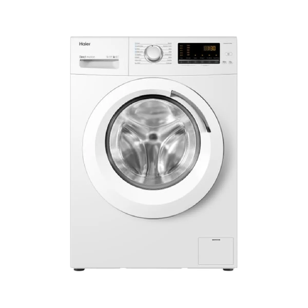 Lave linge hublot HAIER HW80 B1239N FR 8 kg Direct motion 1200 trsmin Vapeur Classe A Traitement anti bactérien - vue 2