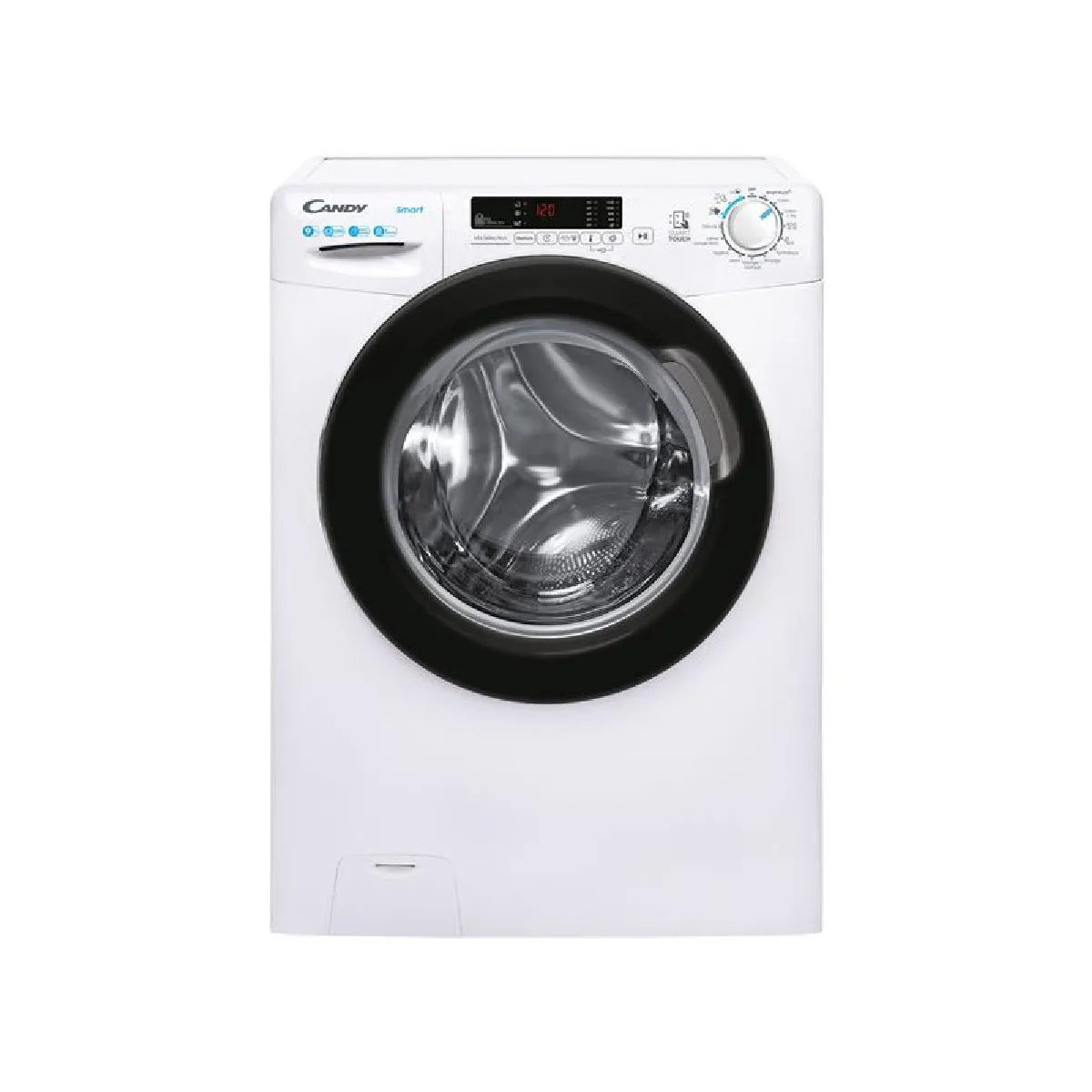 CANDY Lave linge hublot 60 cm 9 kg 1200 trmin CS1292DWB4 - vue 2