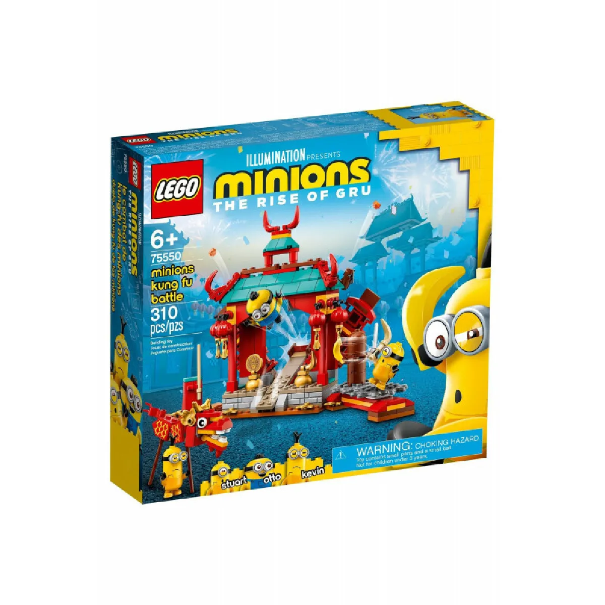 LEGO Minions 75550 Le combat de kung fu des Minions