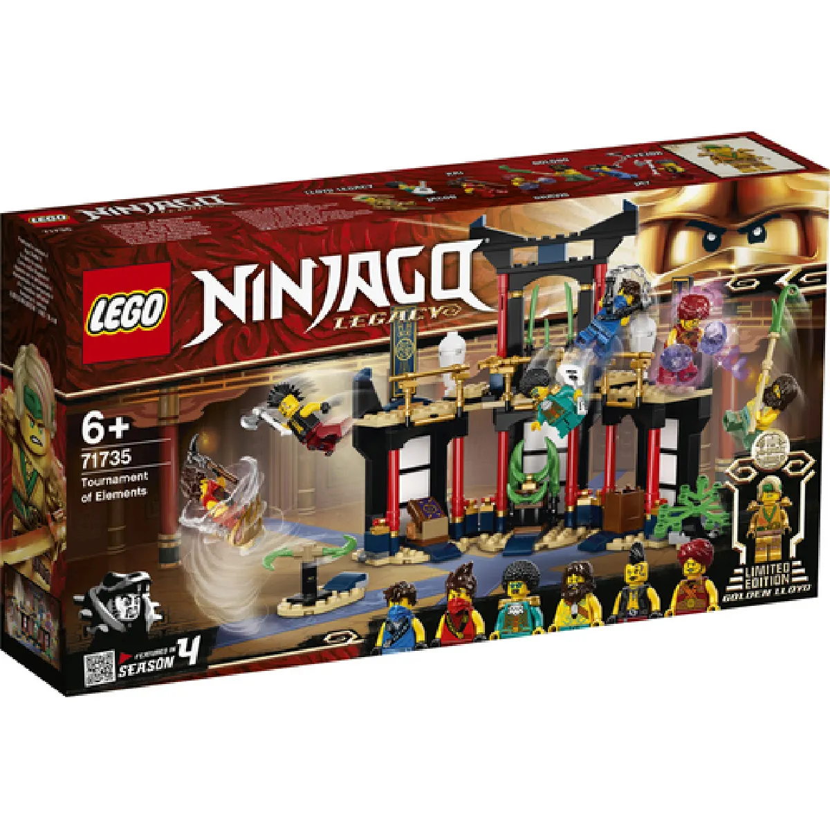 LEGO Ninjago 71735 Le tournoi des éléments