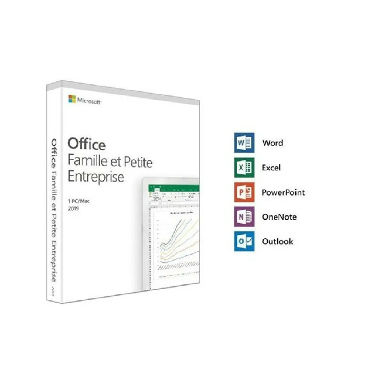Microsoft Office Home & Business 2019 Europe - vue 8