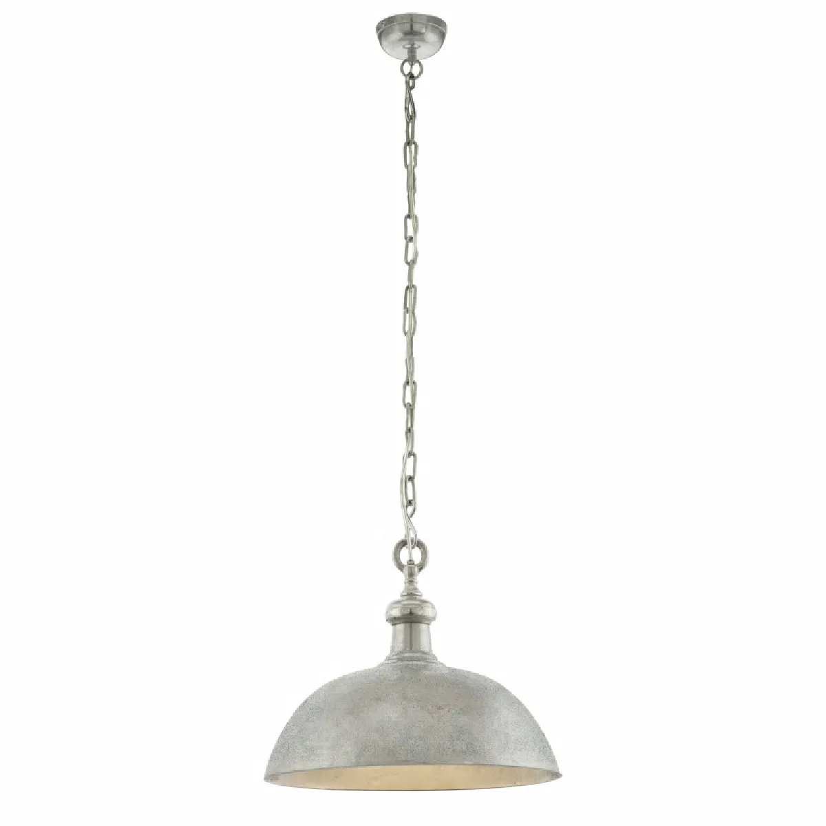 EGLO  Lampe suspendue Easington argent&eacute;
