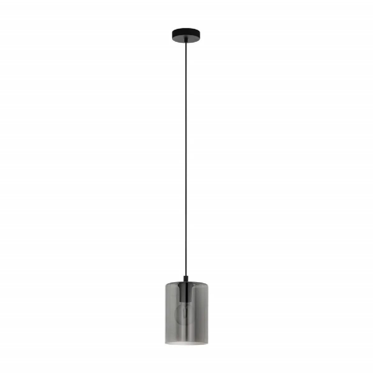 EGLO Cadaques plafonnier slim suspension noir