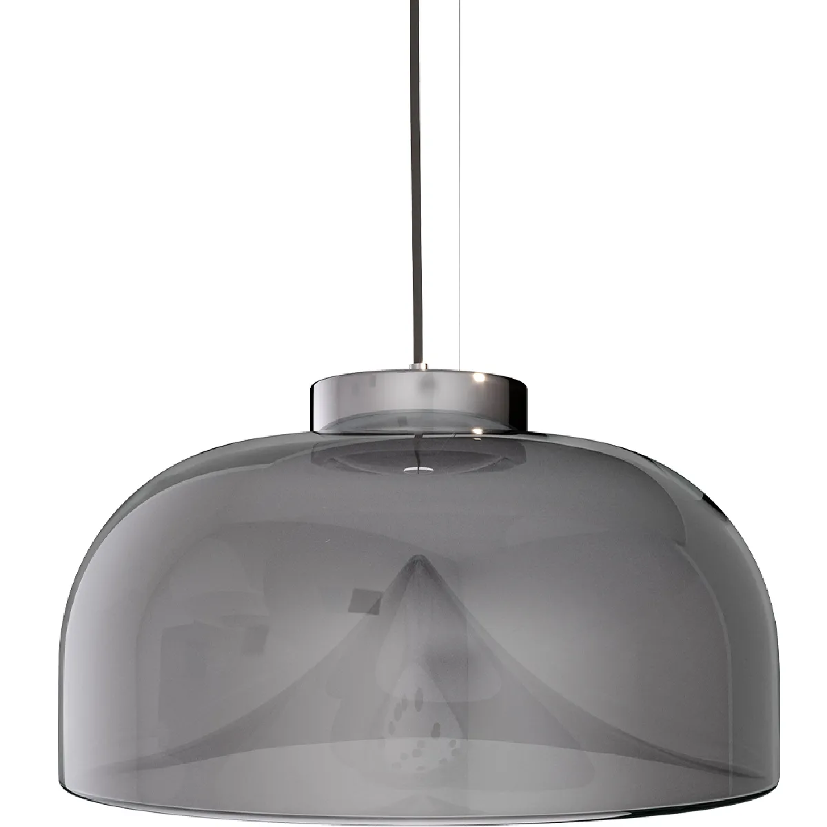 Lampe Suspension en Cristal - Design Moderne - Grenda Fumée Lampe Suspension en Cristal - Design Moderne - Grenda Fumée