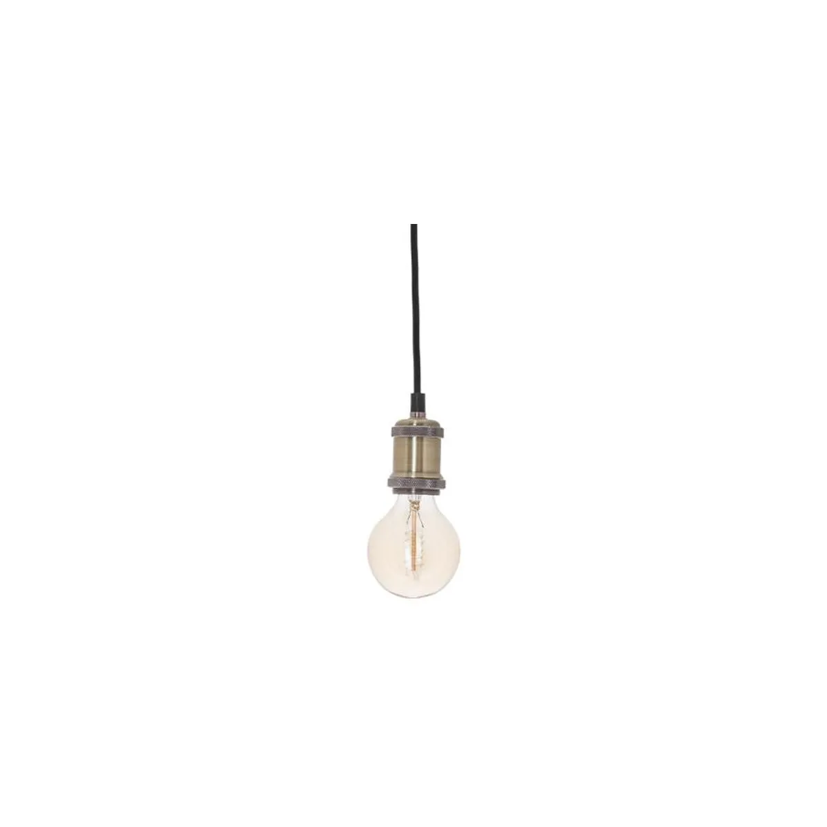 Atmosphera Suspension dor&eacute;e en m&eacute;tal