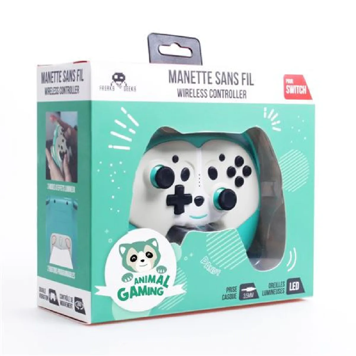 Freaks And Geeks Vert Manette Sans Fil Pandy