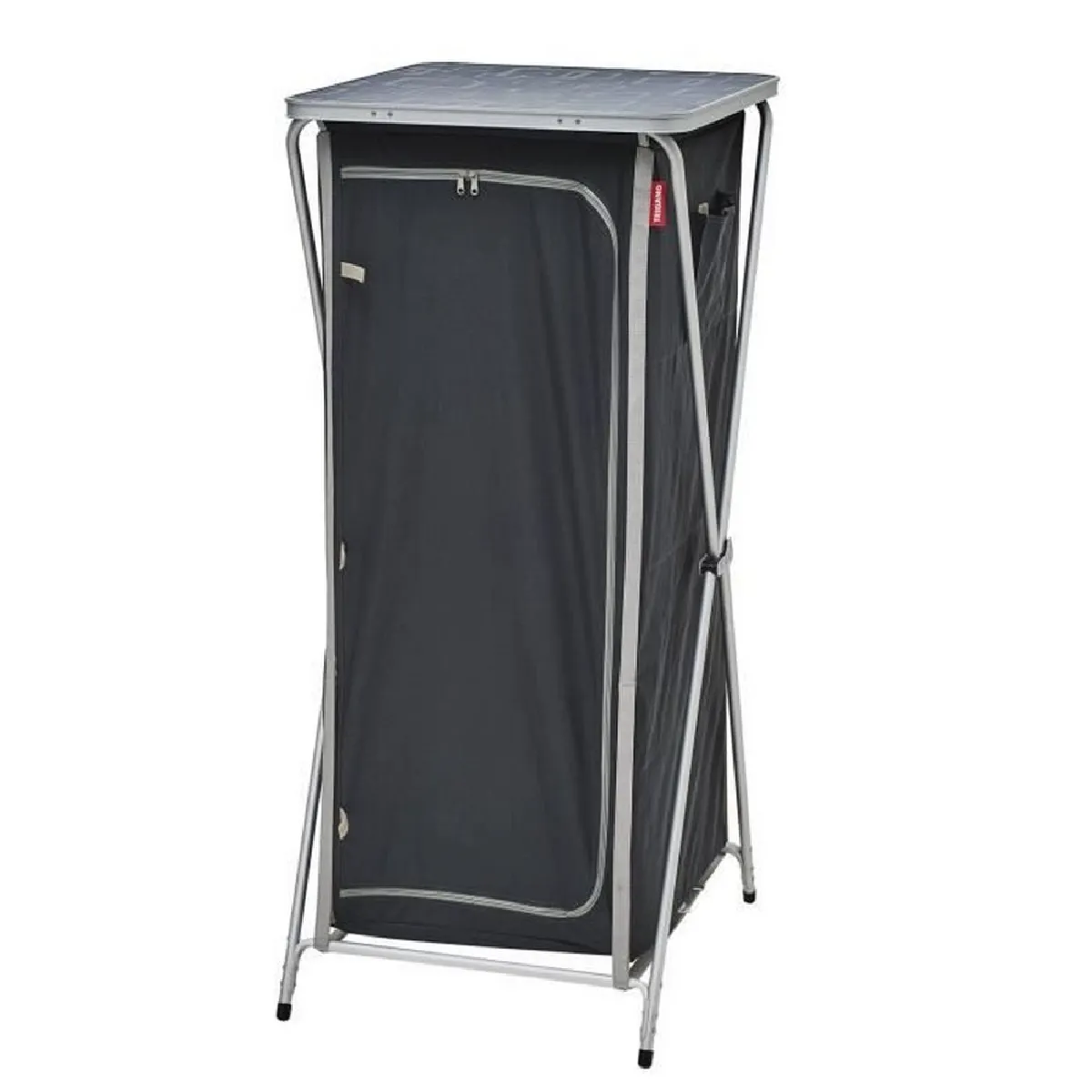 Trigano Meuble d'appoint coffre - Noir et gris Trigano Meuble d'appoint coffre - Noir et gris