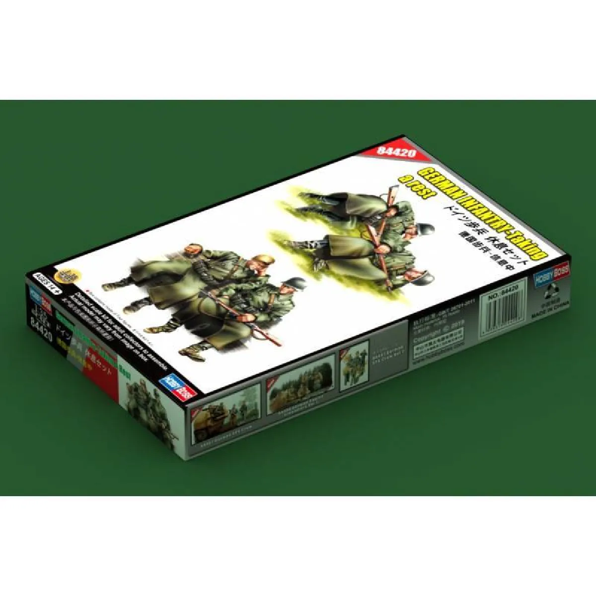 Figurine Hobby Boss INFANTERIE ALLEMANDE-Prise au repos- 1/35 - Figur