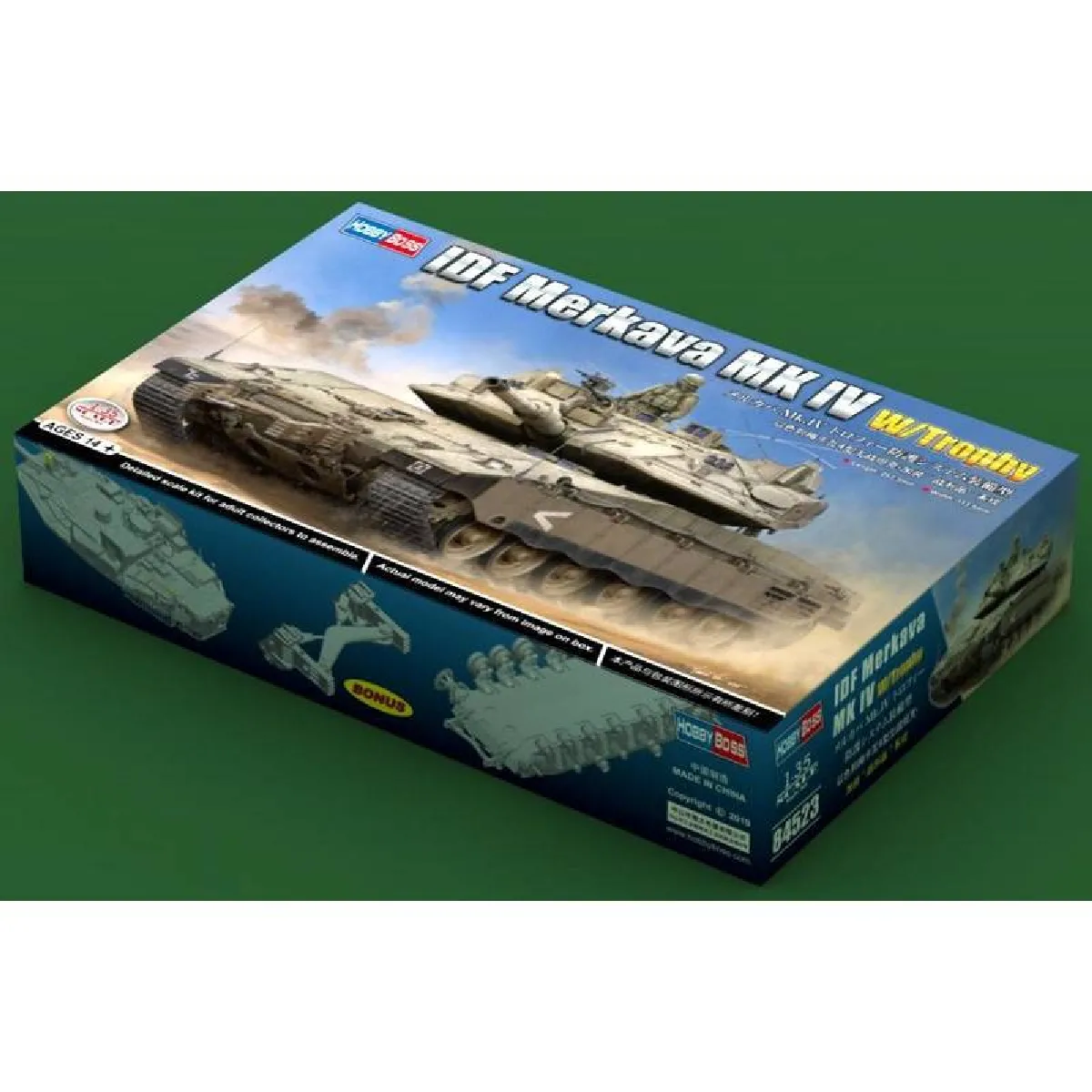 Hobby Boss Idf Merkava Mk Iv W/Trophy - 1:35E - Image 3