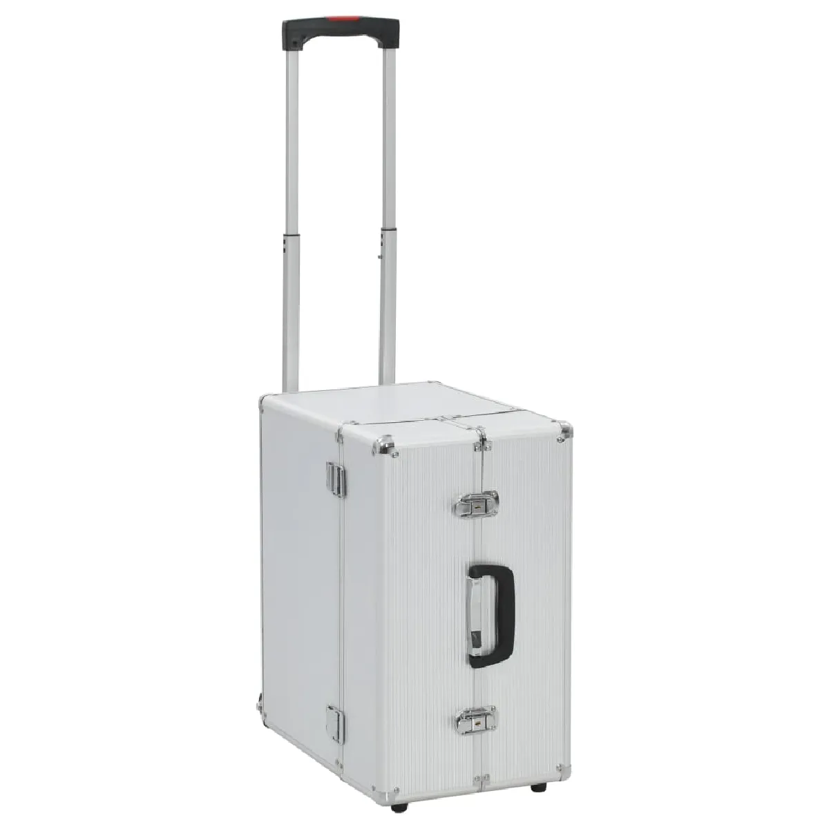 vidaXL Valise Pilote Aluminium - Argenté