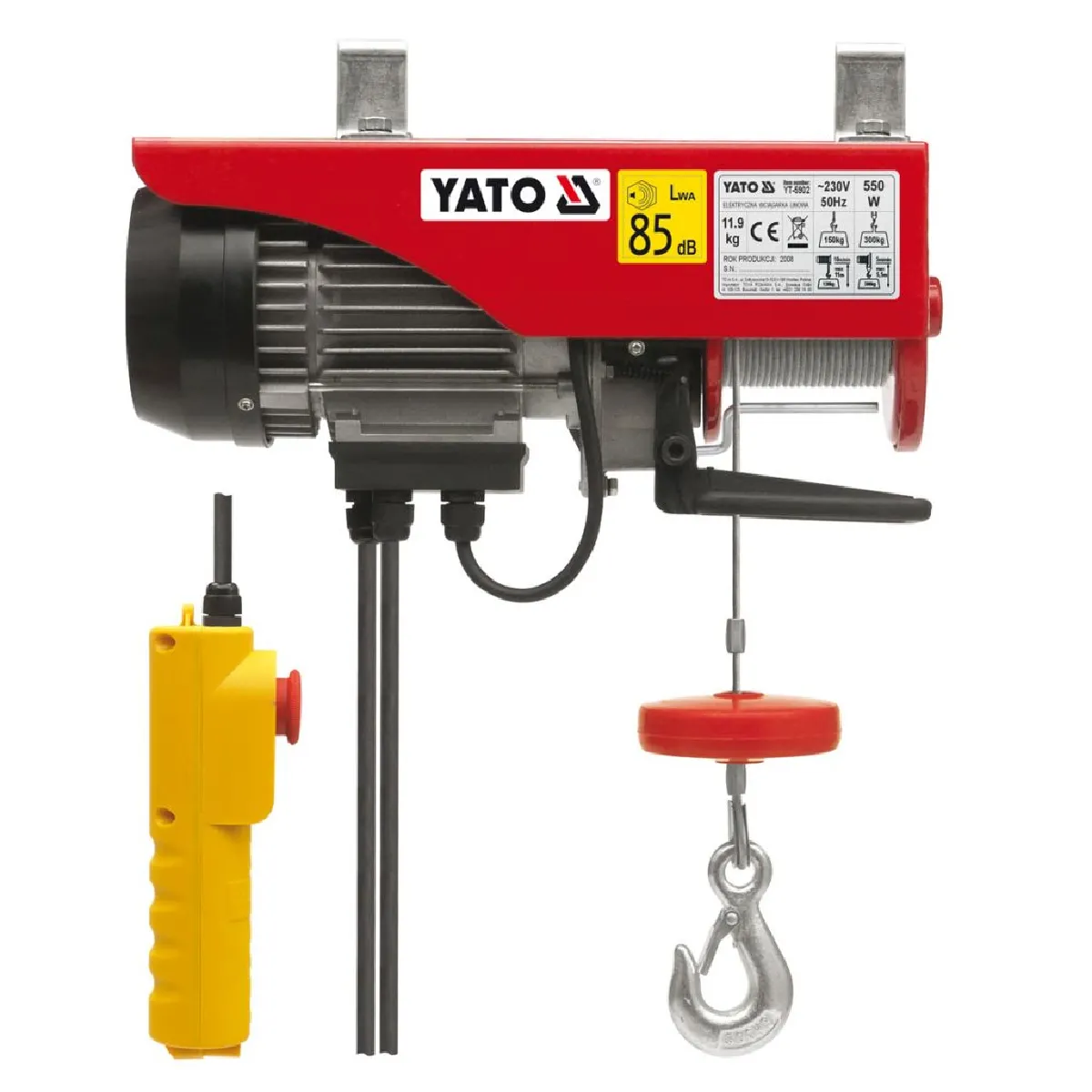 GENERIQUE - Palan électrique - 1050 W - Capacité 300/600 kg - Image 3