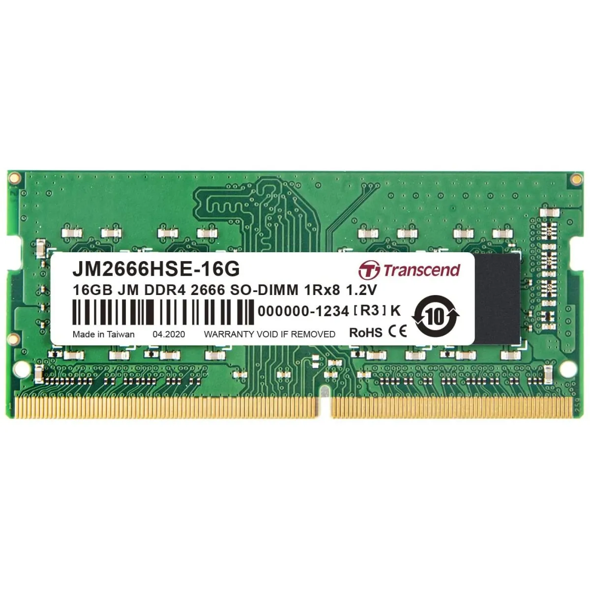 Transcend JetRAM - vue 2