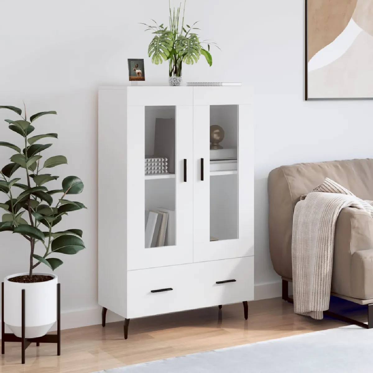 vidaXL Buffet Haut 69 5x31x115 cm