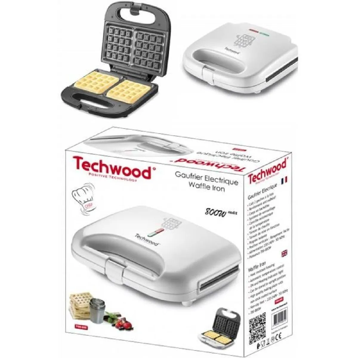 Techwood Gaufrier Électrique