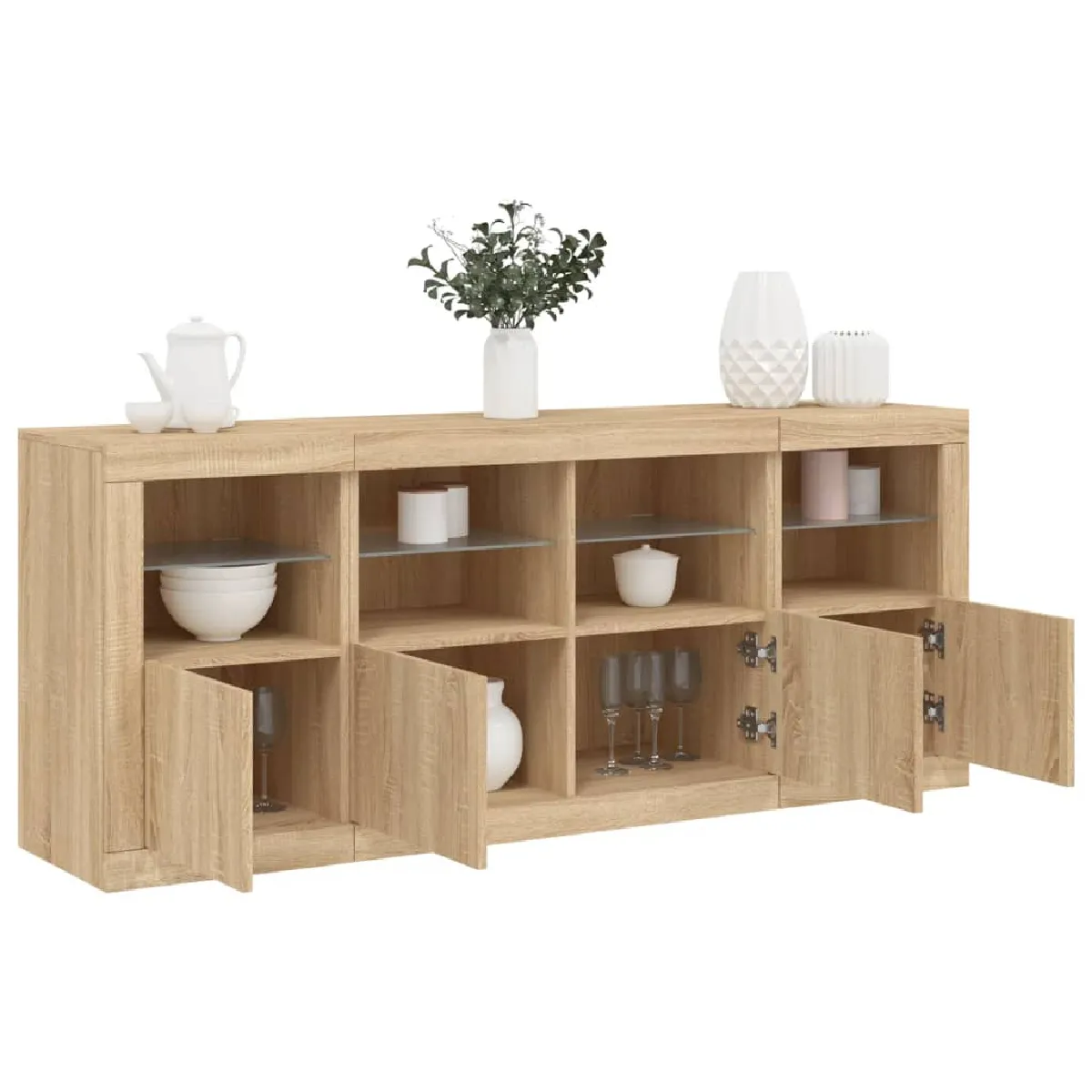 Vidaxl Buffets 163x37x67 cm