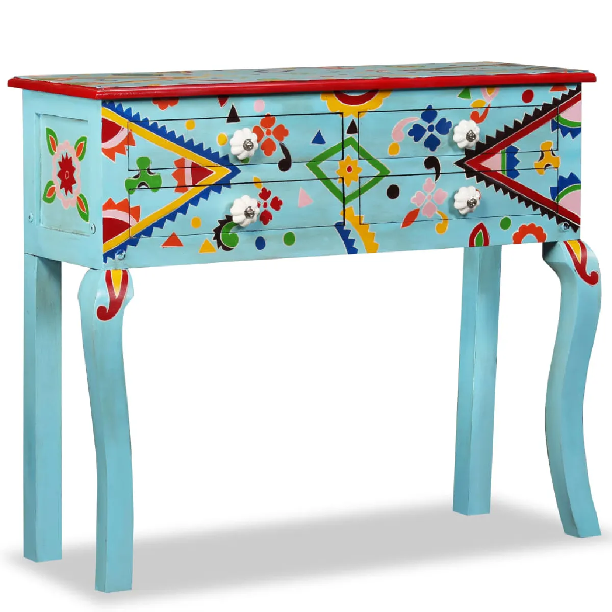 VidaXL Table console Bois de Manguier - vue 3
