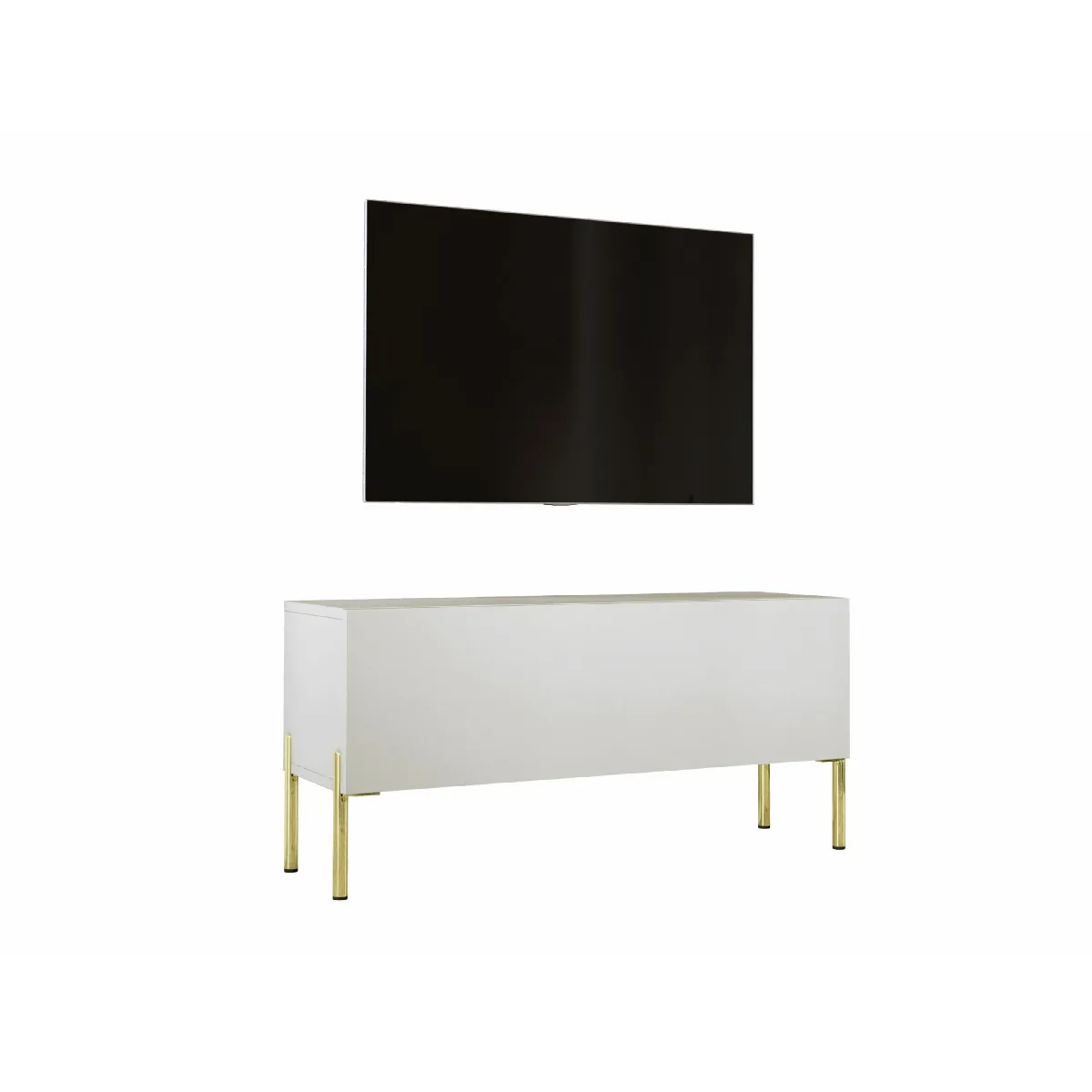 3xeliving Meuble TV moderne - Beige 3xeliving Meuble TV moderne - Beige