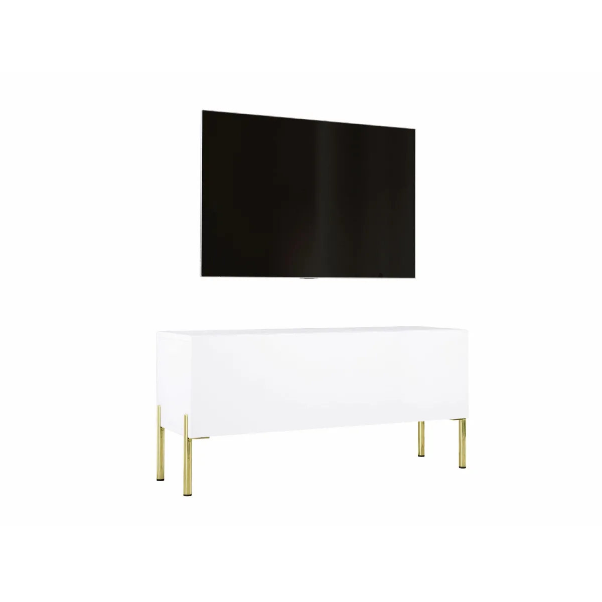3xeliving Meuble TV - Blanc 3xeliving Meuble TV - Blanc