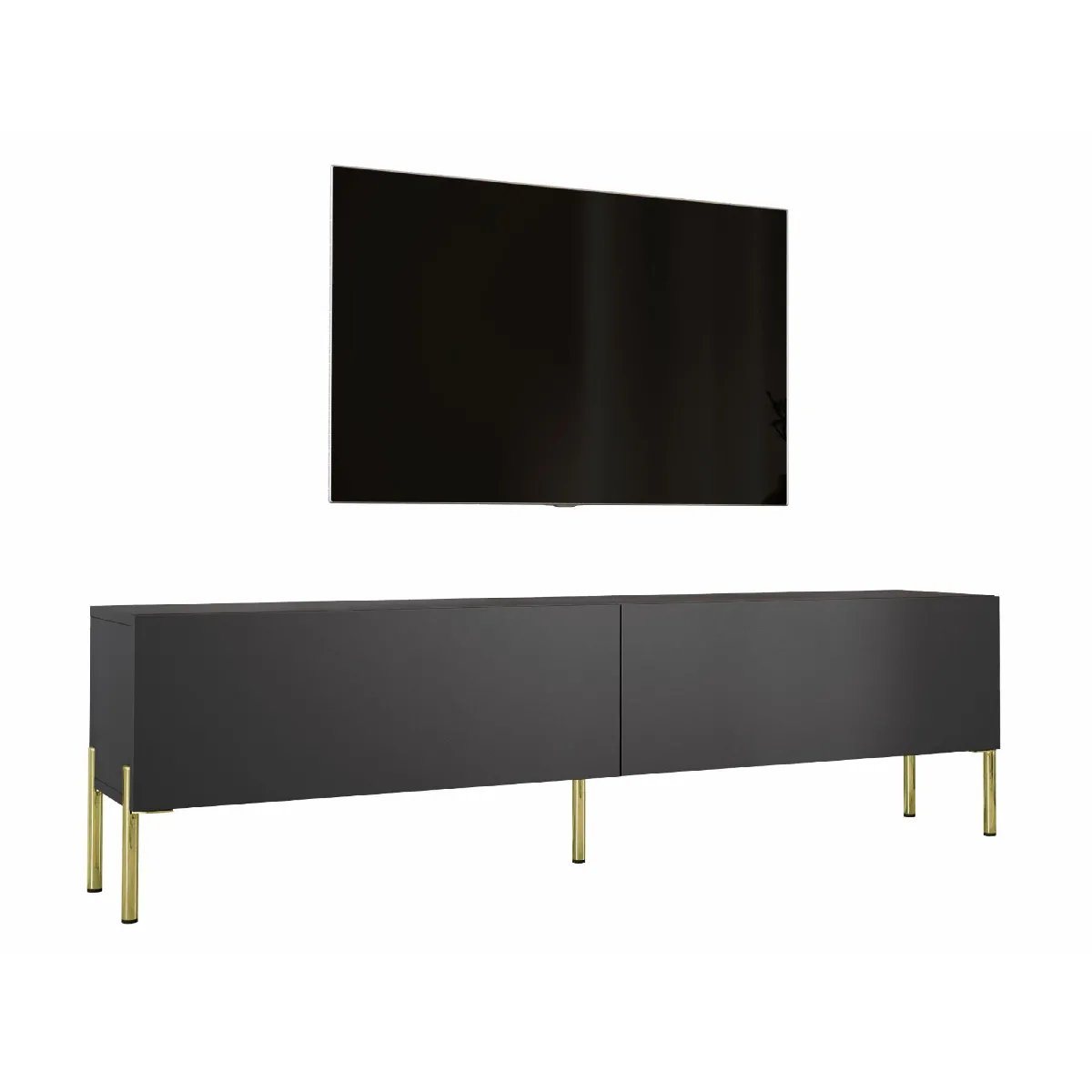 3xeliving Meuble TV - Anthracite 3xeliving Meuble TV - Anthracite