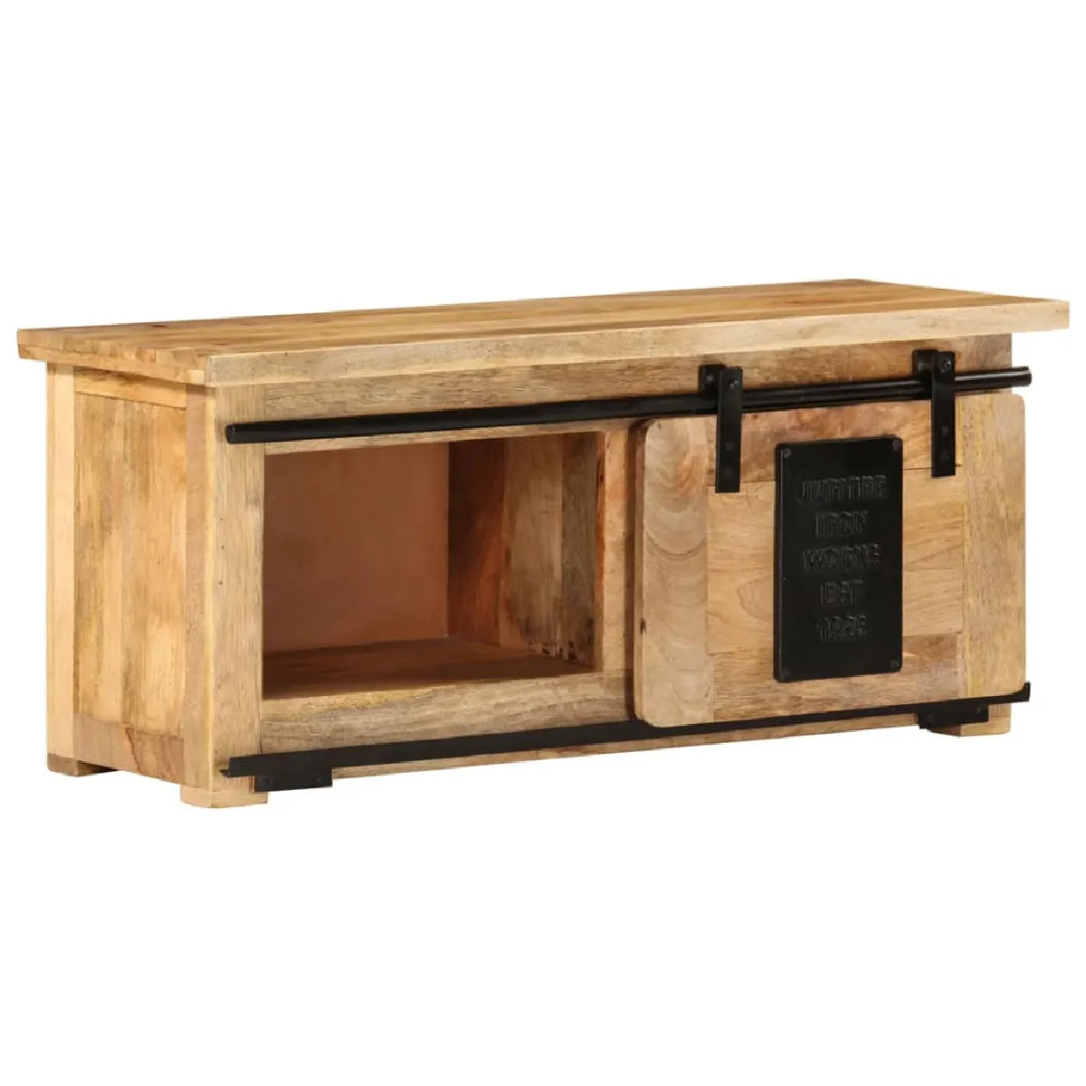 Vidaxl Meuble TV 90x40 - Bois de manguier