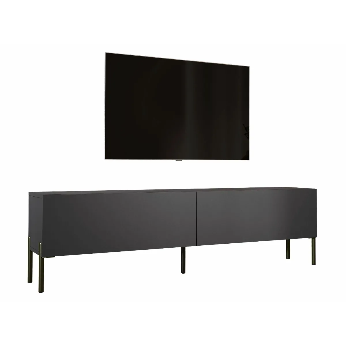 3xeliving Meuble TV moderne - Anthracite 3xeliving Meuble TV moderne - Anthracite