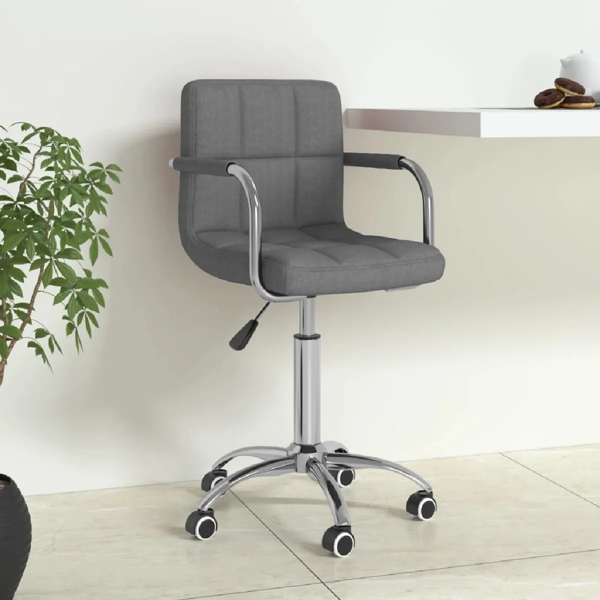 VIDAXL Chaise Pivotante de Bureau - vue 6