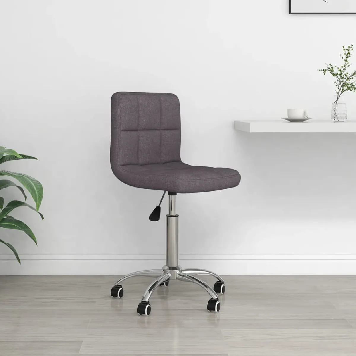 vidaXL Chaise de bureau pivotante - vue 4