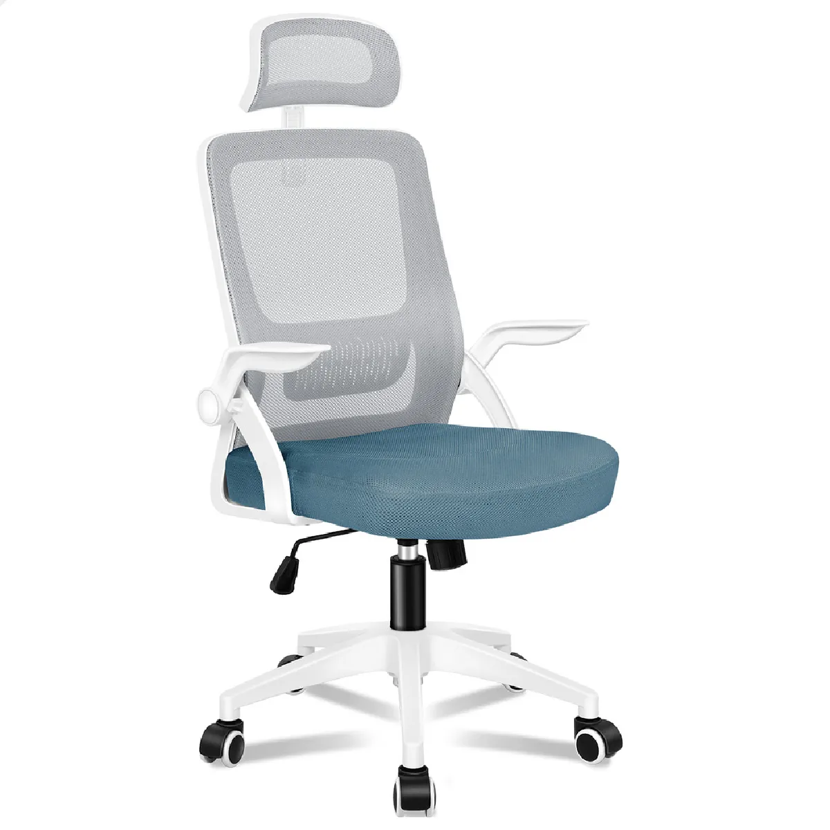 Alfordson Bleu/Gris Mesh Chair