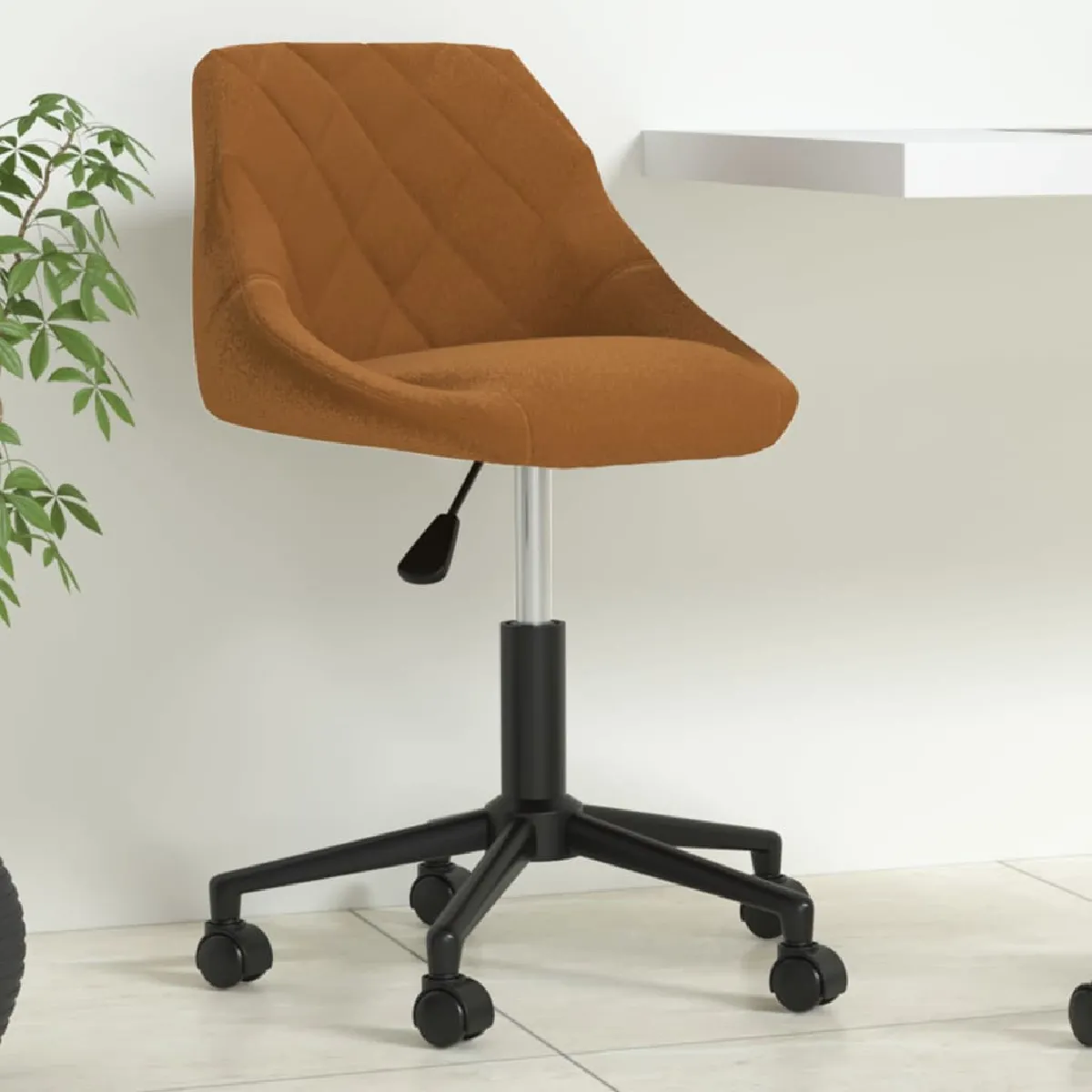 vidaXL Chaise de bureau pivotante - vue 3