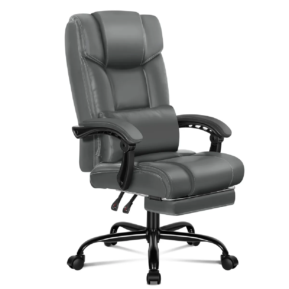 Alfordson Gris Ergonomic Office Chair