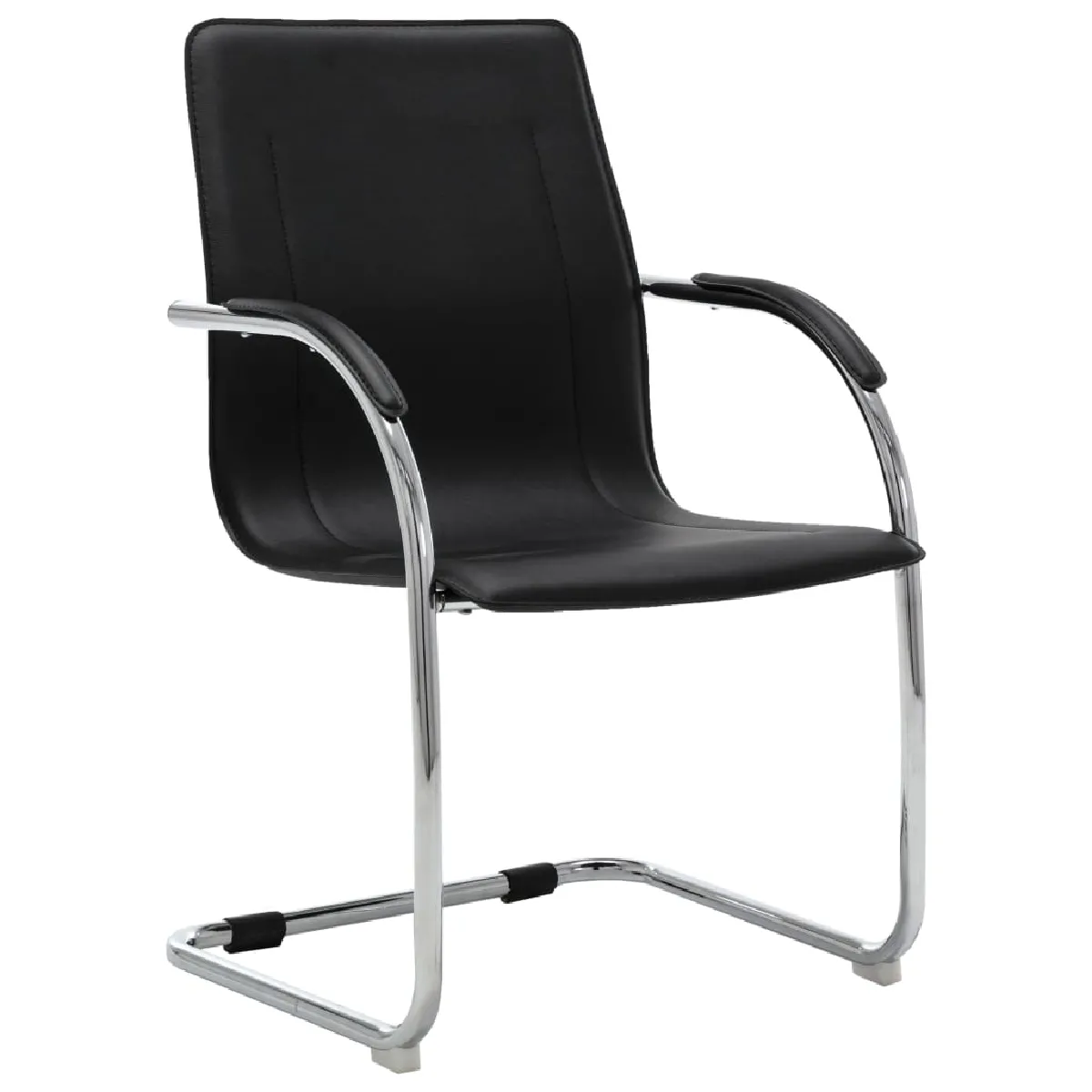 vidaXL Chaise de bureau cantilever - vue 2