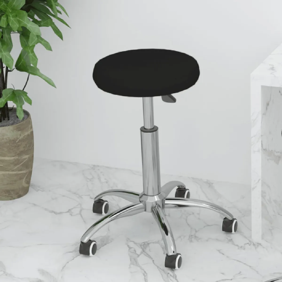 vidaXL Chaise de Bureau Pivotante Similicuir