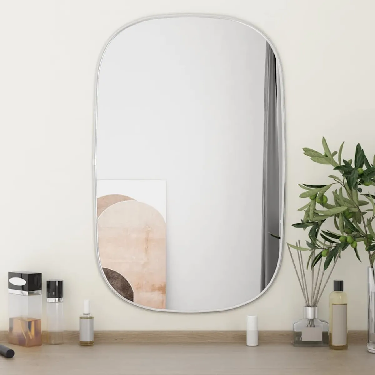 vidaXL Miroir mural 70x45 cm